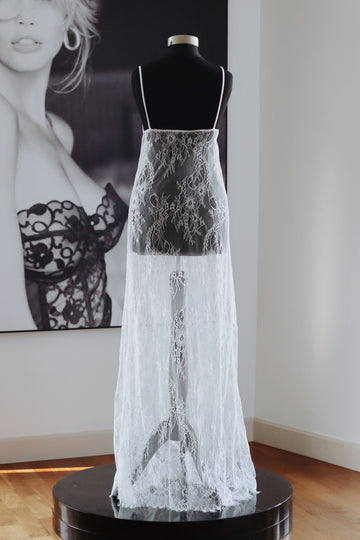 Lace Slip Maxi Dress